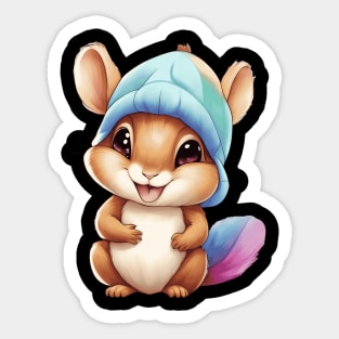 Baby squirrel Sticker
